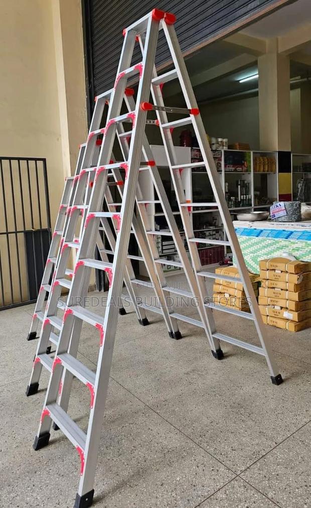 2*8STEPS Aluminium Ladder-a Type Ladder - thumbnail 3
