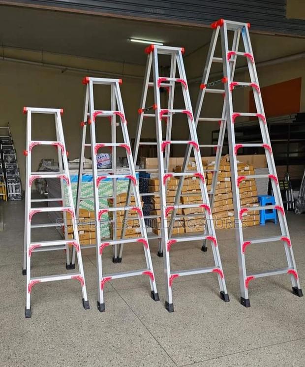 2*8STEPS Aluminium Ladder-a Type Ladder - thumbnail 4