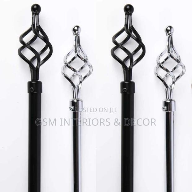 Curtain Rods Curtain Rods Curtain Rods Curtain Rods Black - main view