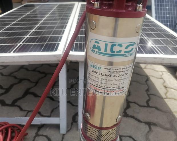 Surbmersile Water Pump and Solar