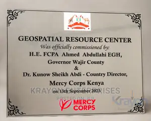 Silver Sublimated Sheet Signage