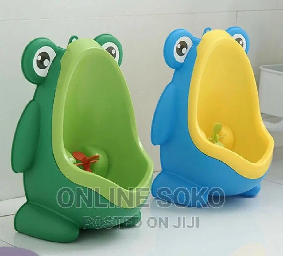 Frog Shape Kids Boy Pee Potty Training Urinal Toilet Trainer