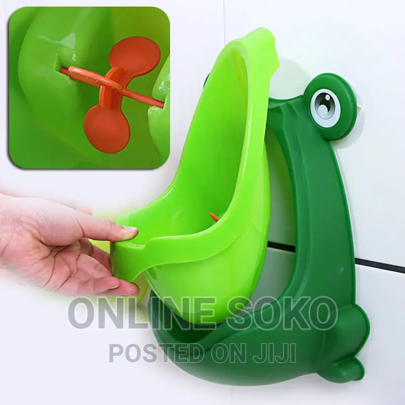 Frog Shape Kids Boy Pee Potty Training Urinal Toilet Trainer