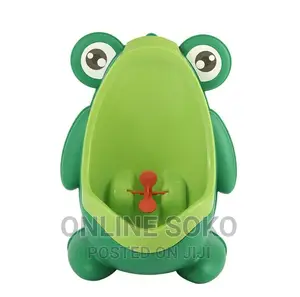 Frog Shape Kids Boy Pee Potty Training Urinal Toilet Trainer