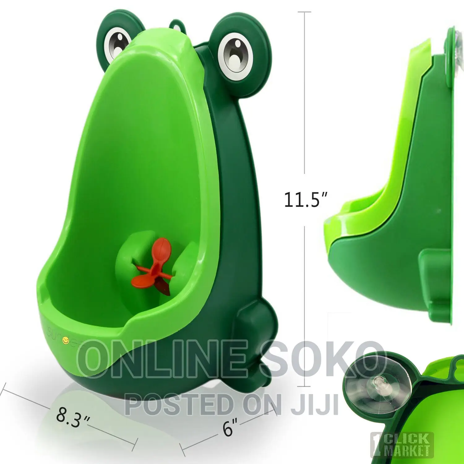 Frog Shape Kids Boy Pee Potty Training Urinal Toilet Trainer