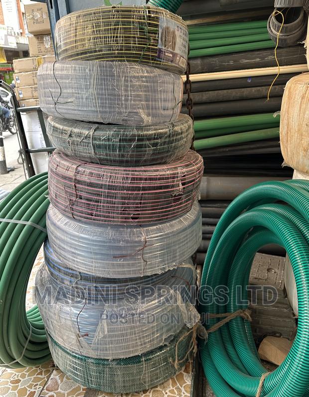 Hose Pipes(Green Braided, Clear Braided and Clear)