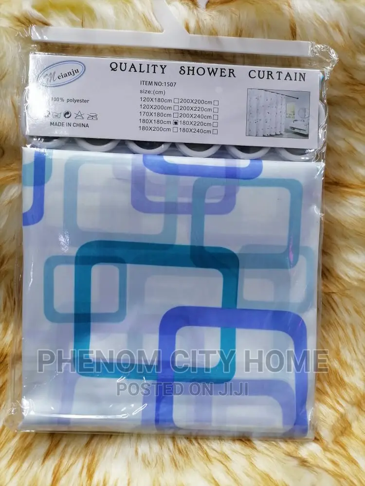 Printed Shower Curtains