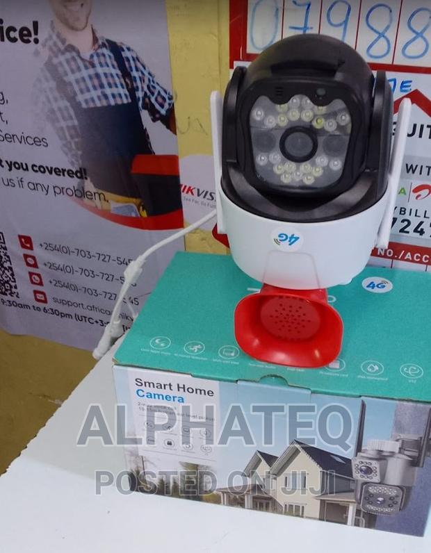 Rotating 2-Way Audio 360 Degrees 4g Simcard PTZ Camera - main view