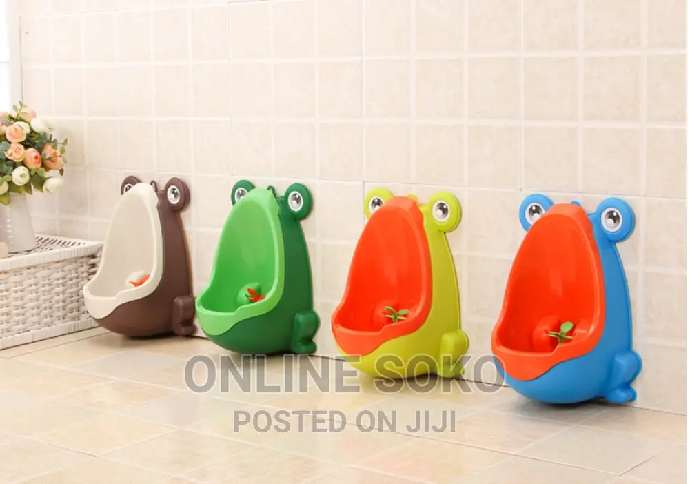 Frog Shape Kids Boy Pee Potty Training Urinal Toilet Trainer