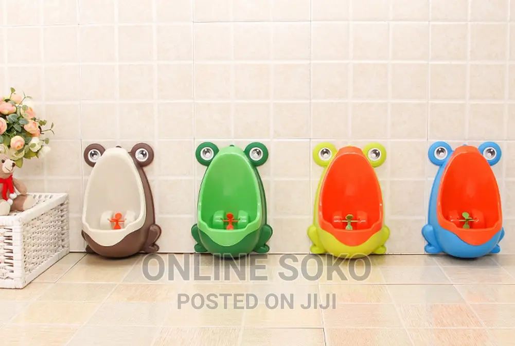 Frog Shape Kids Boy Pee Potty Training Urinal Toilet Trainer