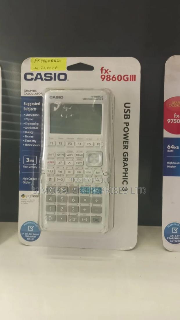Fx-9860g SD Scientific Calculator - main view