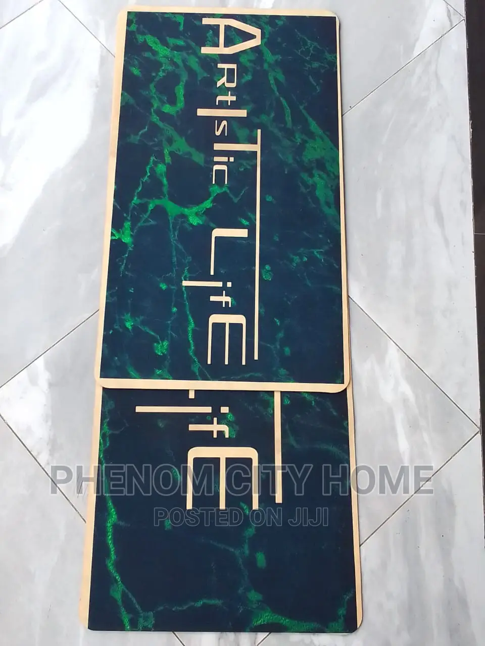 Rubber Kitchen Mat Set