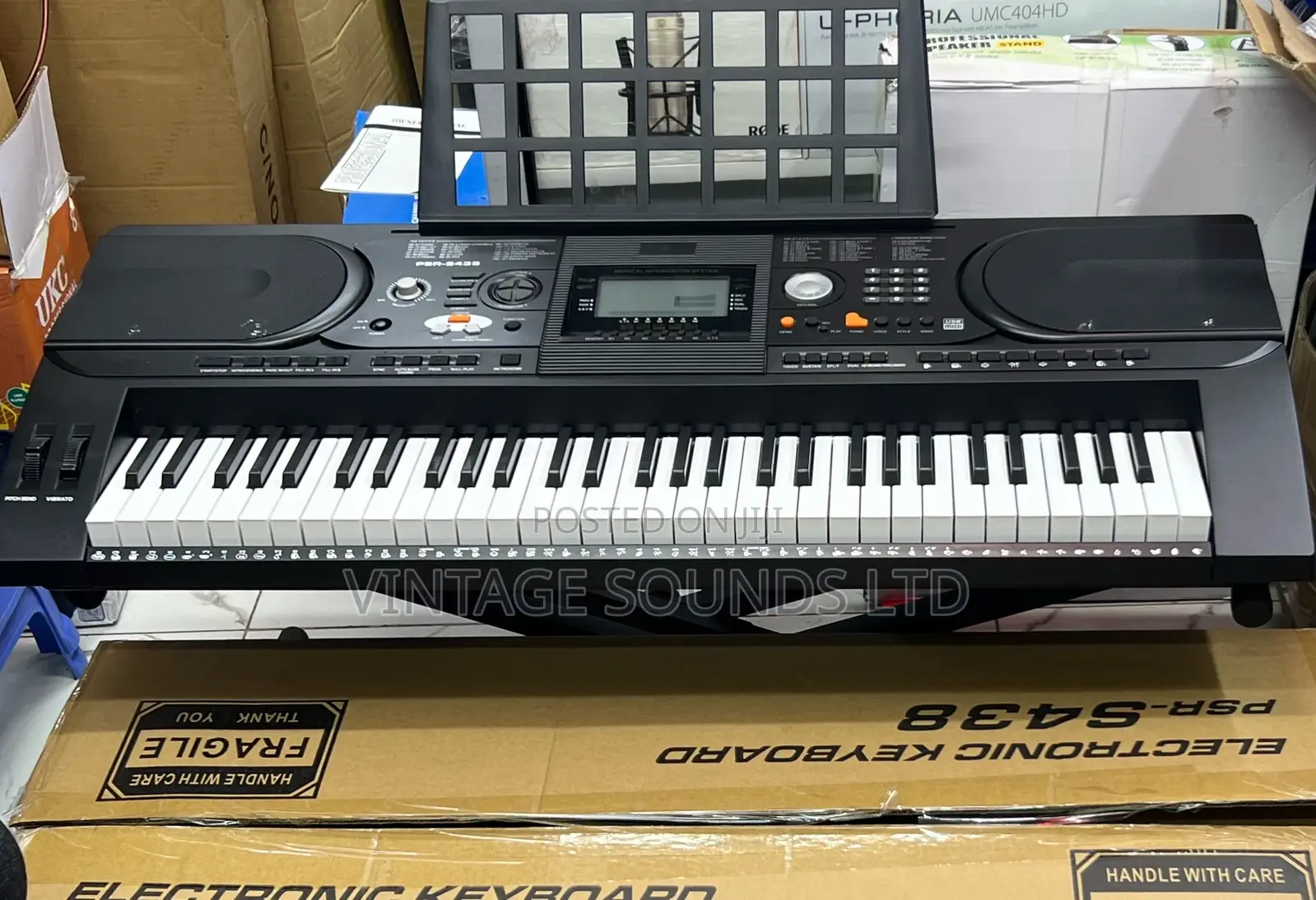 PSR-438 61 Keys Digital Keyboard With Usb Midi Host