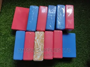 A Dozen Team Set Exercise Yoga Blocks Mixed Colour