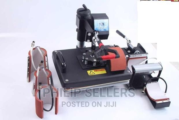 Heat Press Image T-shirt Printing 8 In 1