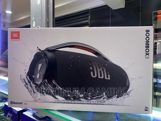 Jbl Boombox 3-24 Hours Of Playtime
