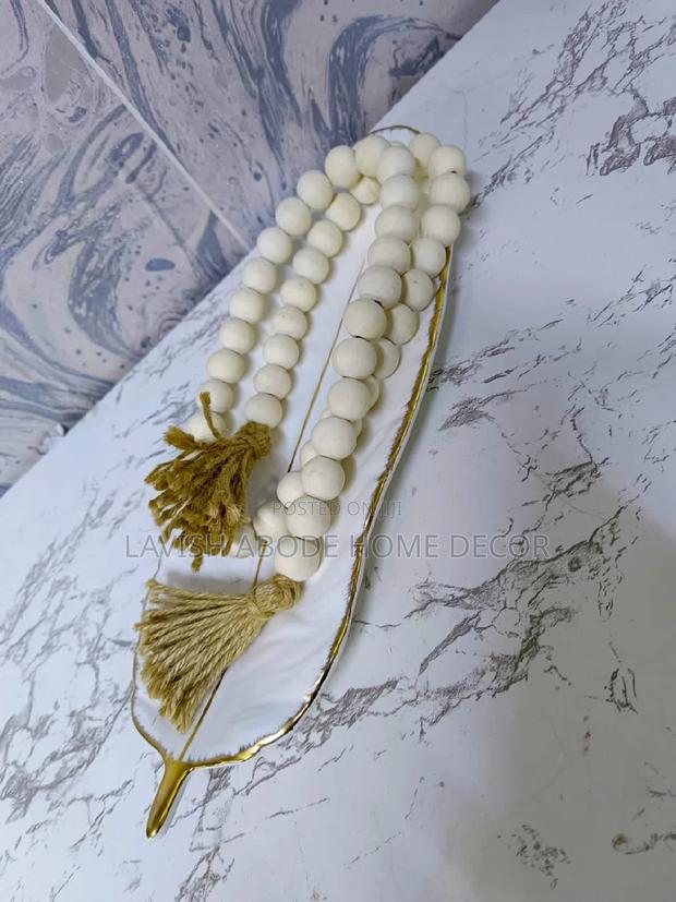 Wooden Decor Garland Beads