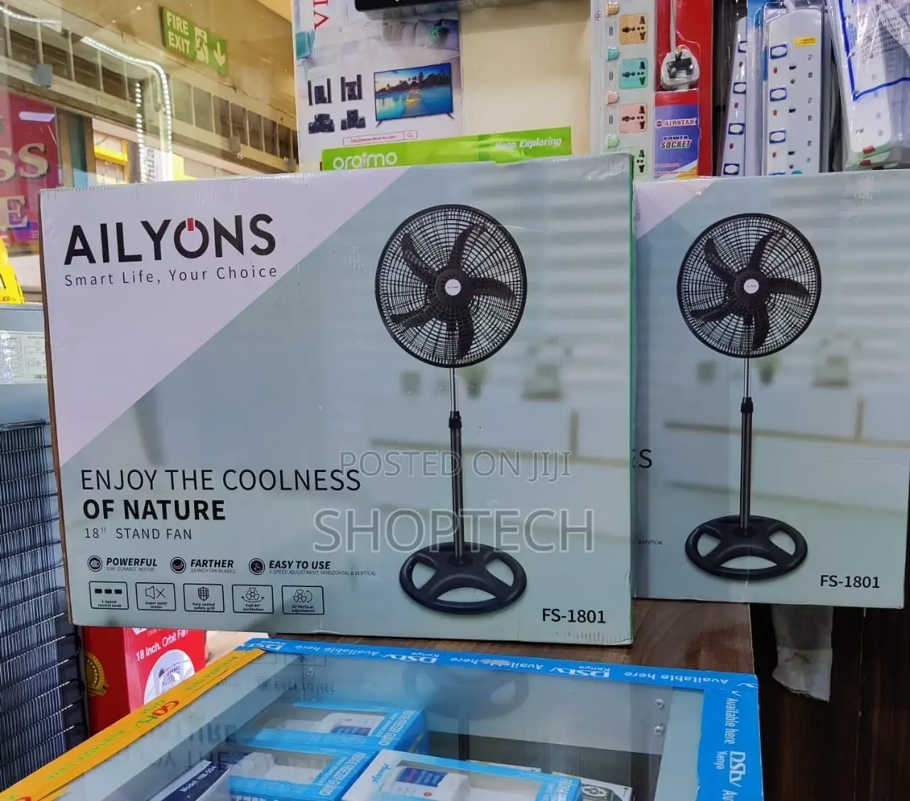 *Lyons 18" Stand Fan