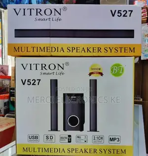Vitron V527 2.1ch Multimedia Speaker System - Black