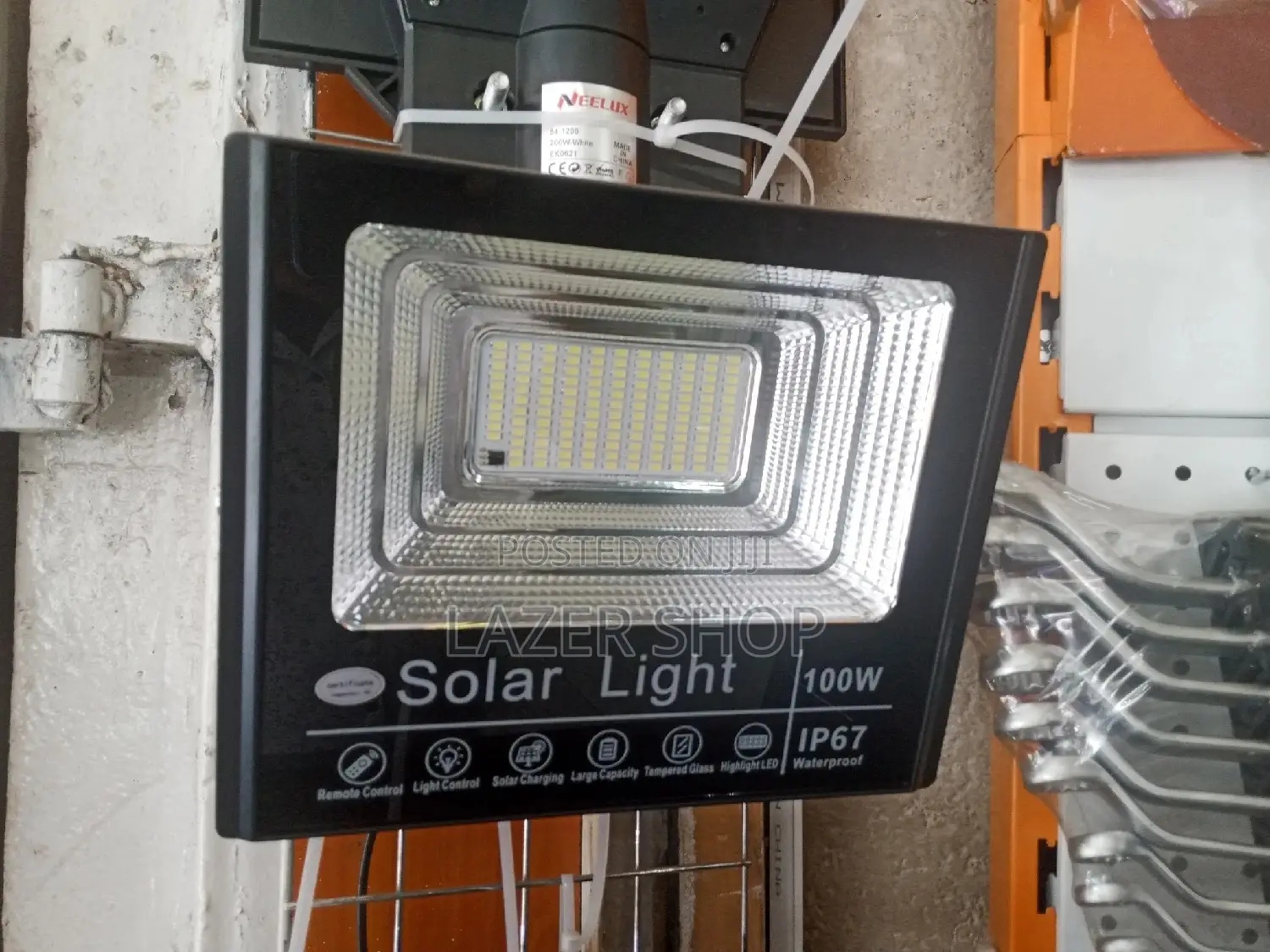 100w Solar Lights,Remote Control