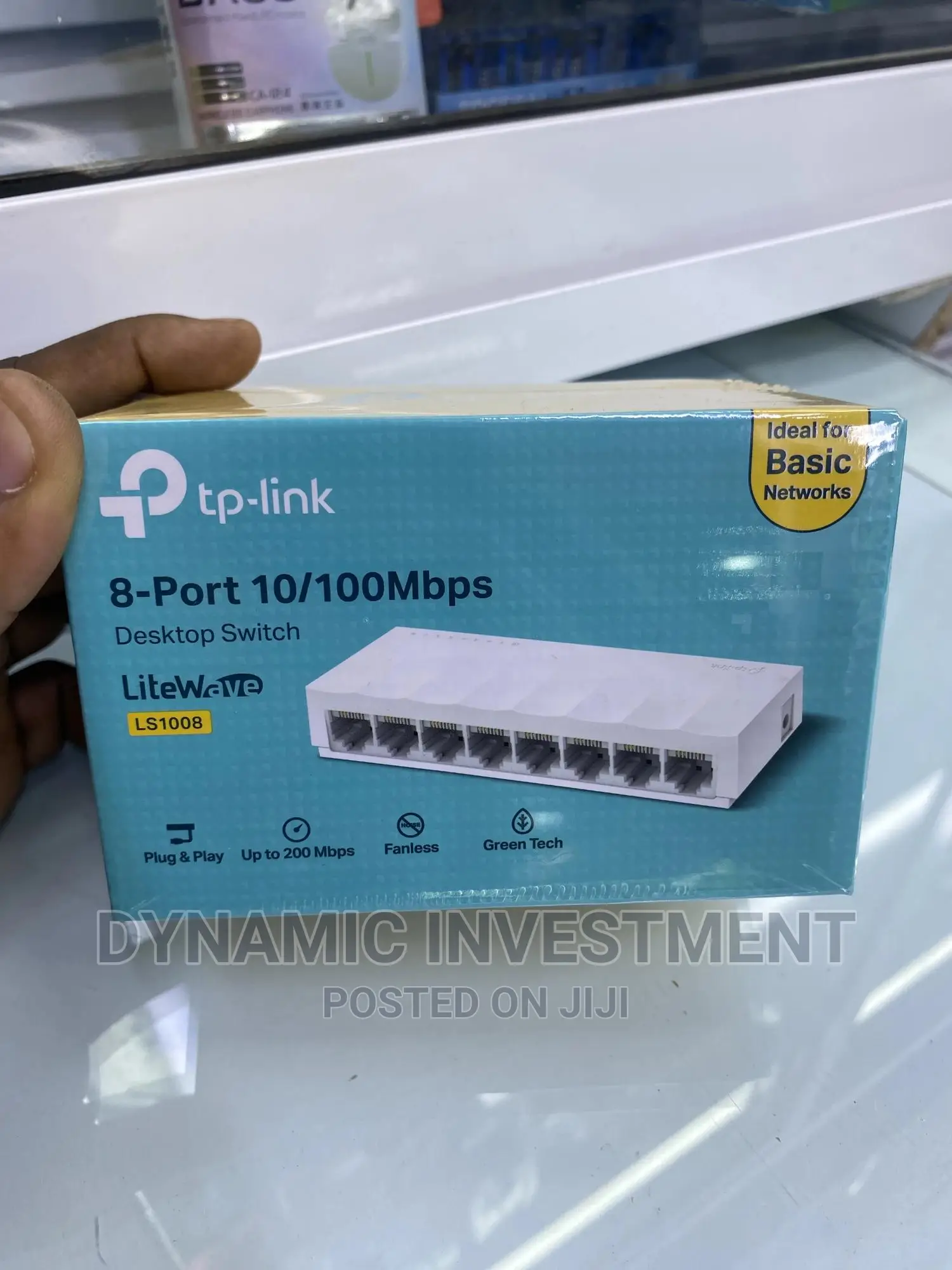 Tp-Link TL-SF1008D 8-Port 10/100mbps Desktop Switch