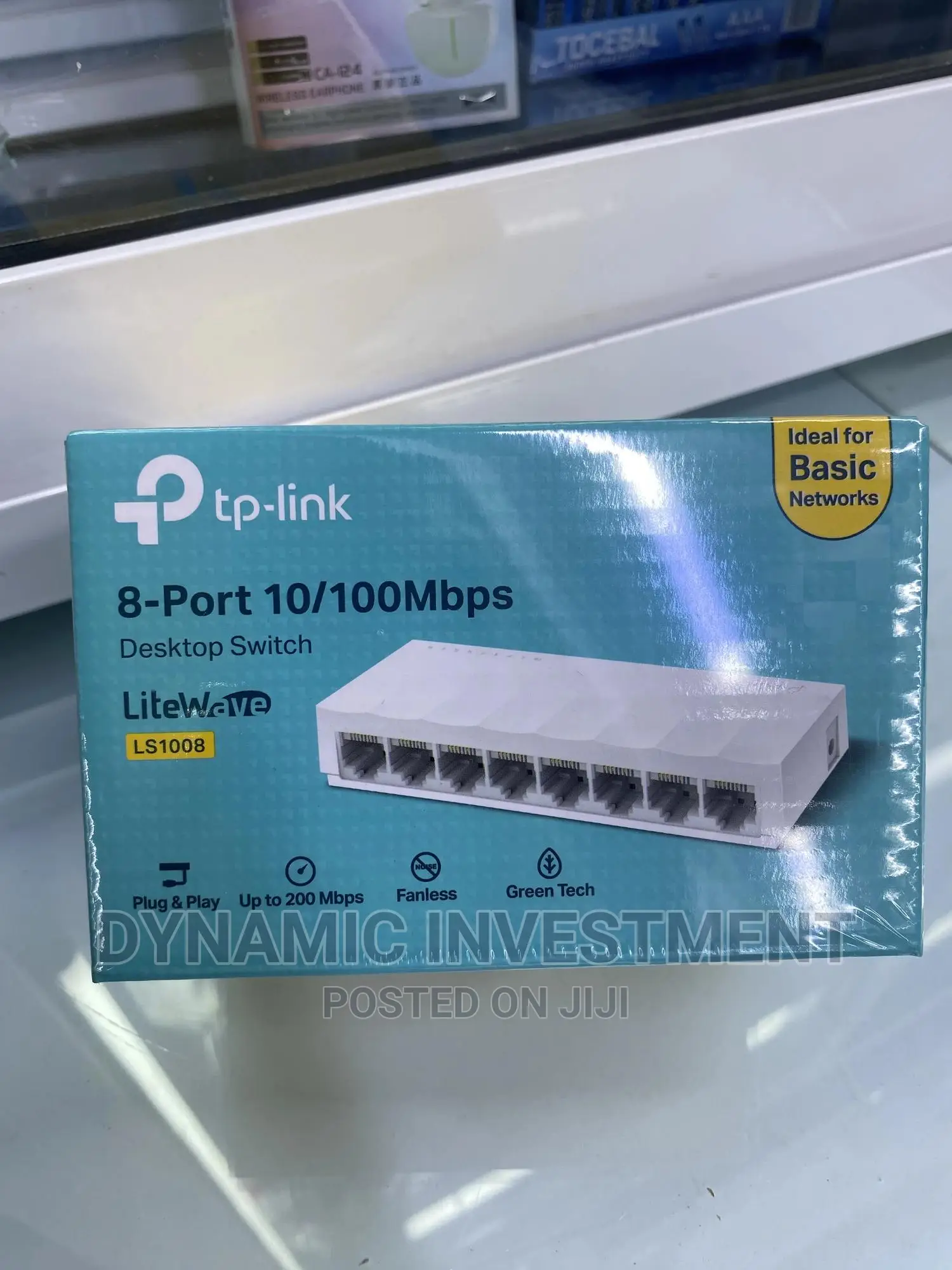 Tp-Link TL-SF1008D 8-Port 10/100mbps Desktop Switch