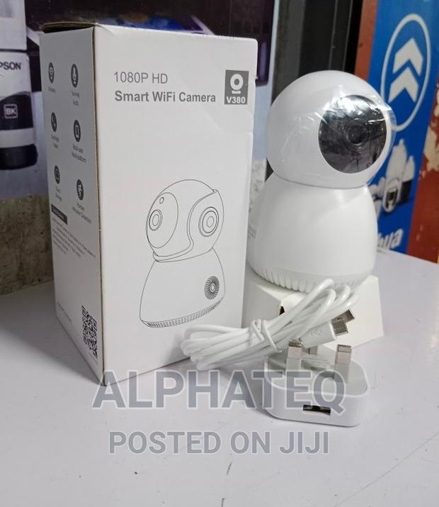 PTZ V380 Smart AI Wifi Camera 360 Degrees for Baby Monitori