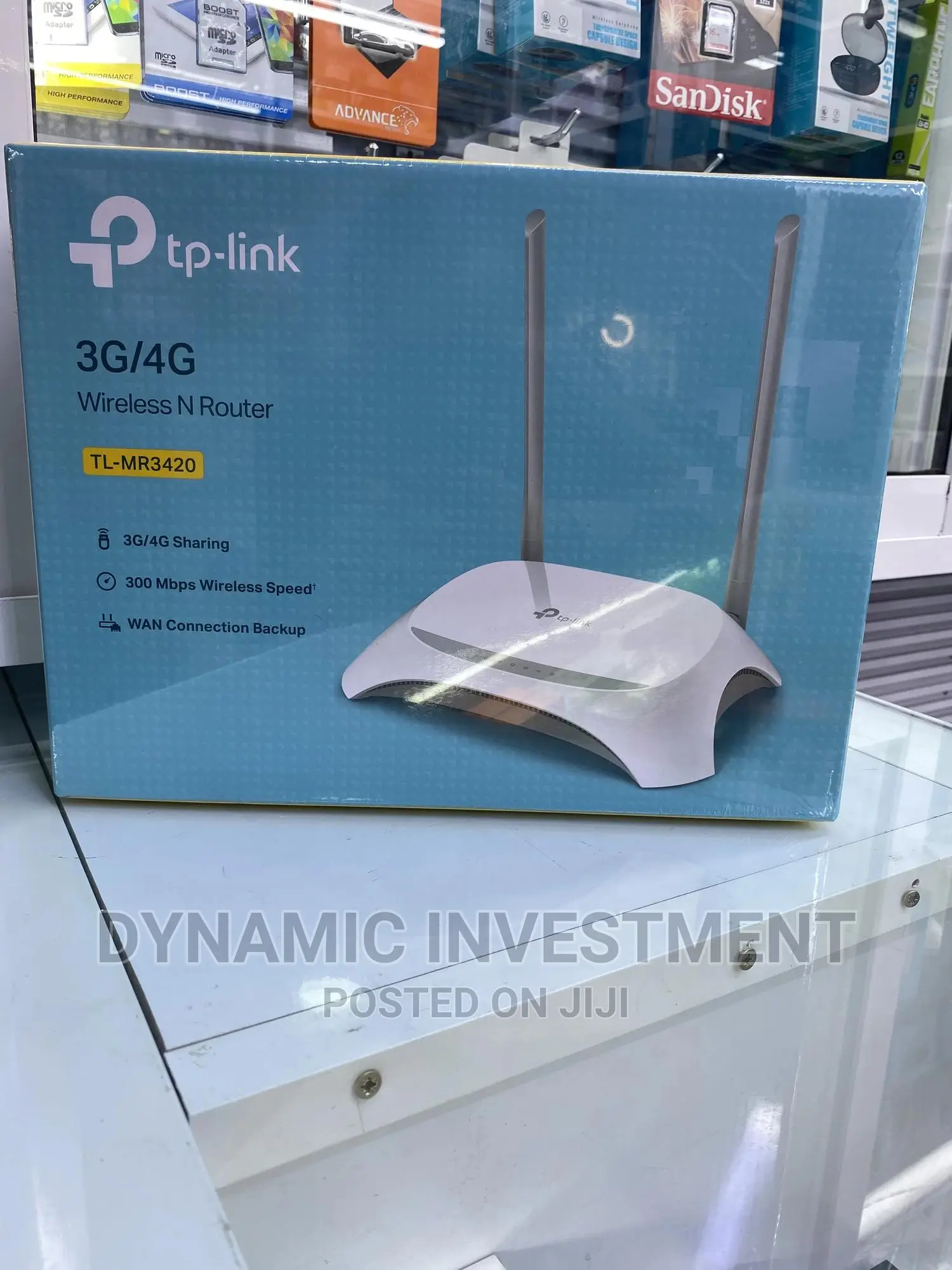 Tp-Link TP Link TL-MR3420 300 MBPS Wireless 4G LTE Router