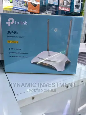 Tp-Link TP Link TL-MR3420 300 MBPS Wireless 4G LTE Router