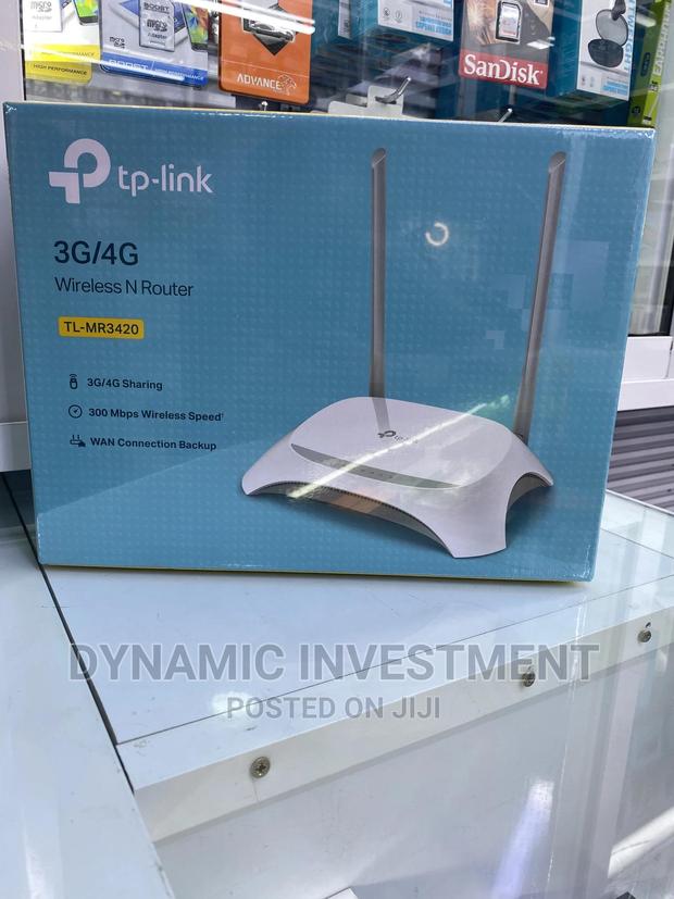 Tp-Link TP Link TL-MR3420 300 MBPS Wireless 4G LTE Router - thumbnail 2