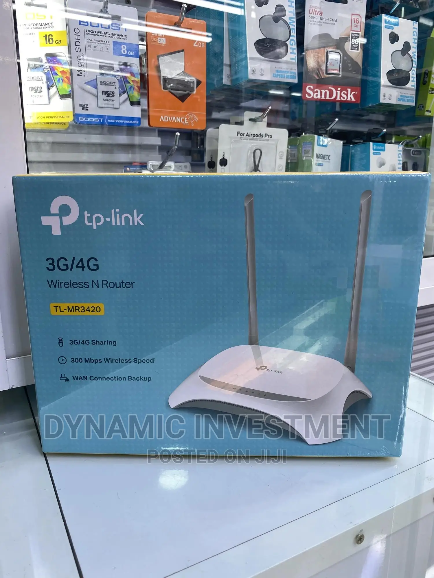 Tp-Link TP Link TL-MR3420 300 MBPS Wireless 4G LTE Router