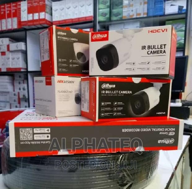 Dahua 4 HD CCTV Cameras Full Kit 4 Channel Dahua DVR 500GB