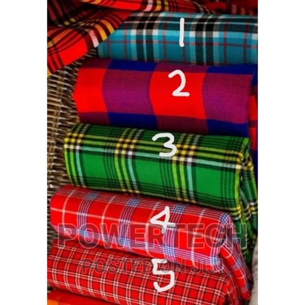 African Maasai Shuka/Maasai Fabrics .