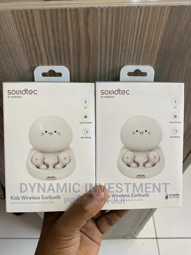 Soundtec Kids Wireless Earbuds - main view