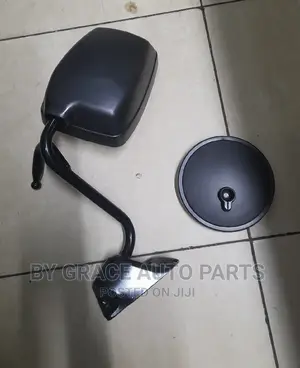 Side Mirror Vanette Left With Round. 2 in 1