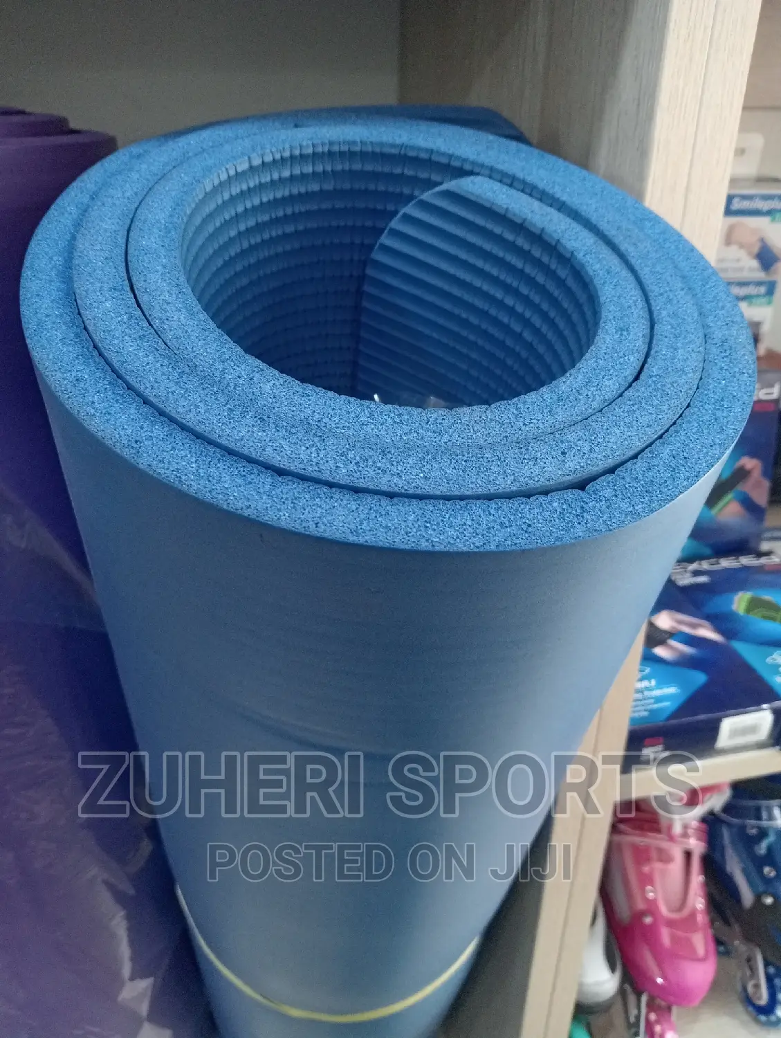 Thick Yoga Mats 25mm X 2m, Foldable