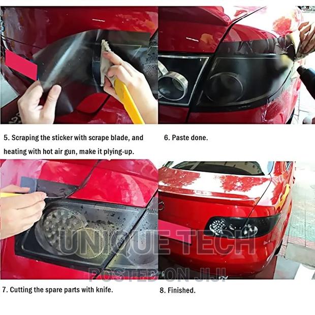 Universal Car Headlight Tints Taillight Tint 1m×30cm - thumbnail 2