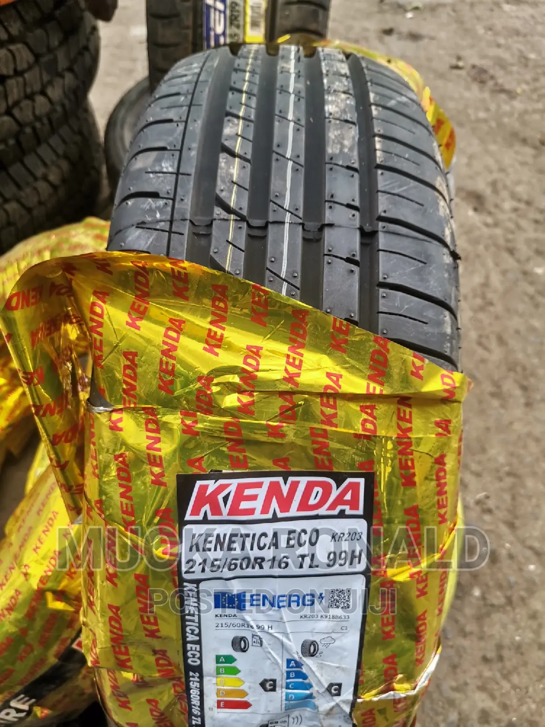 215/60r16 Kenda Tyre