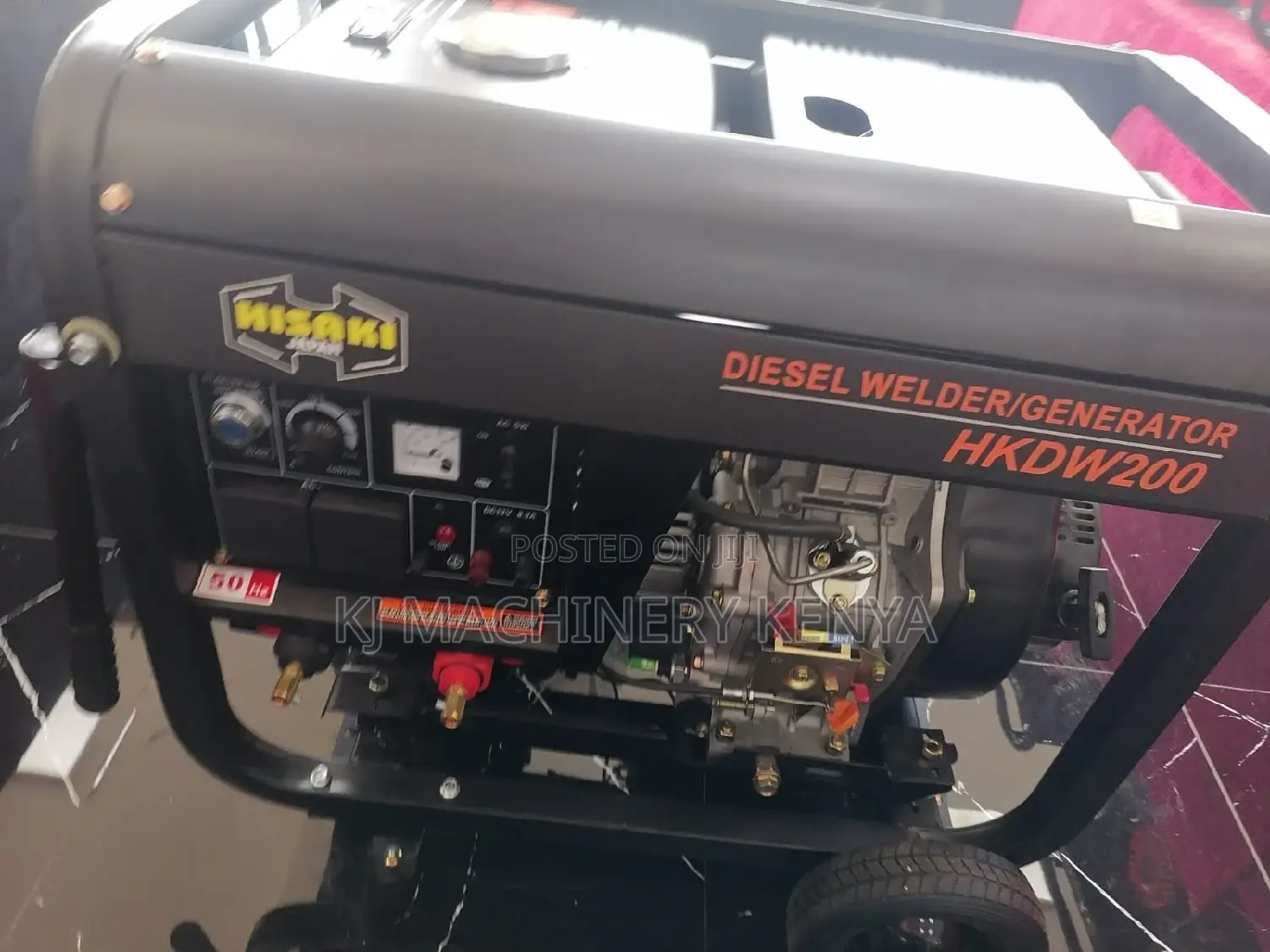 Diesel Powered Hisaki Welding Generator-Quality Machine