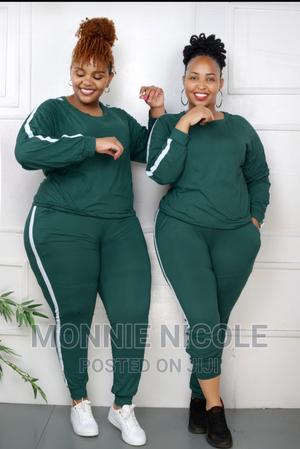 Green Plus Size Tracksuit - thumbnail 2