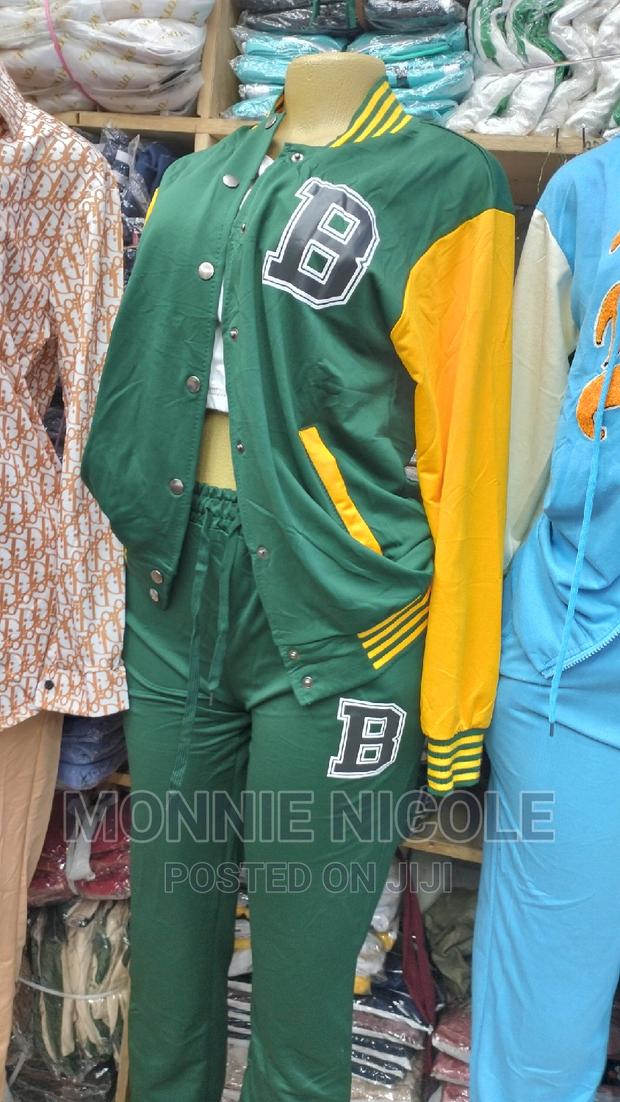 Green Plus Size Tracksuit - thumbnail 3