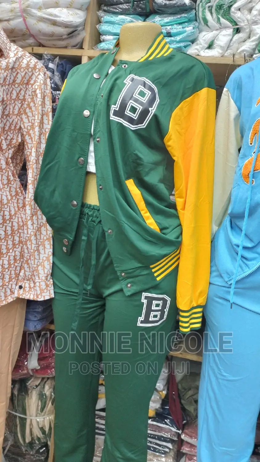 Green Plus Size Tracksuit