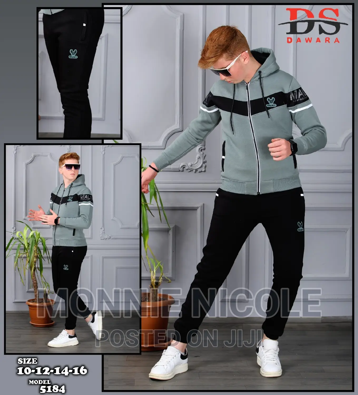 Black Tracksuit/ Plus Size Fit