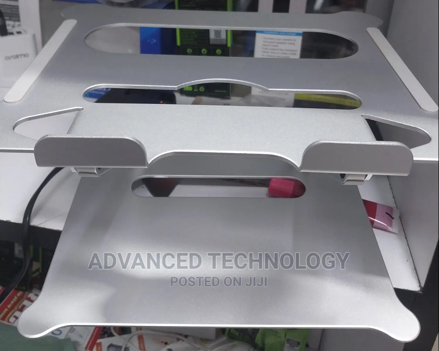 Silver Strong Portable Laptop Stand/Holder