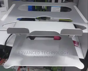 Silver Strong Portable Laptop Stand/Holder