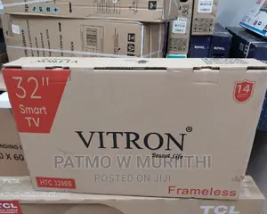 Vitron 32inches Smart Android Frameless Bt