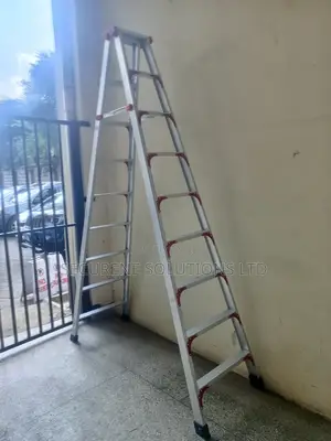 Aluminum Double Sided A Type Ladder 9ft/2.7meters