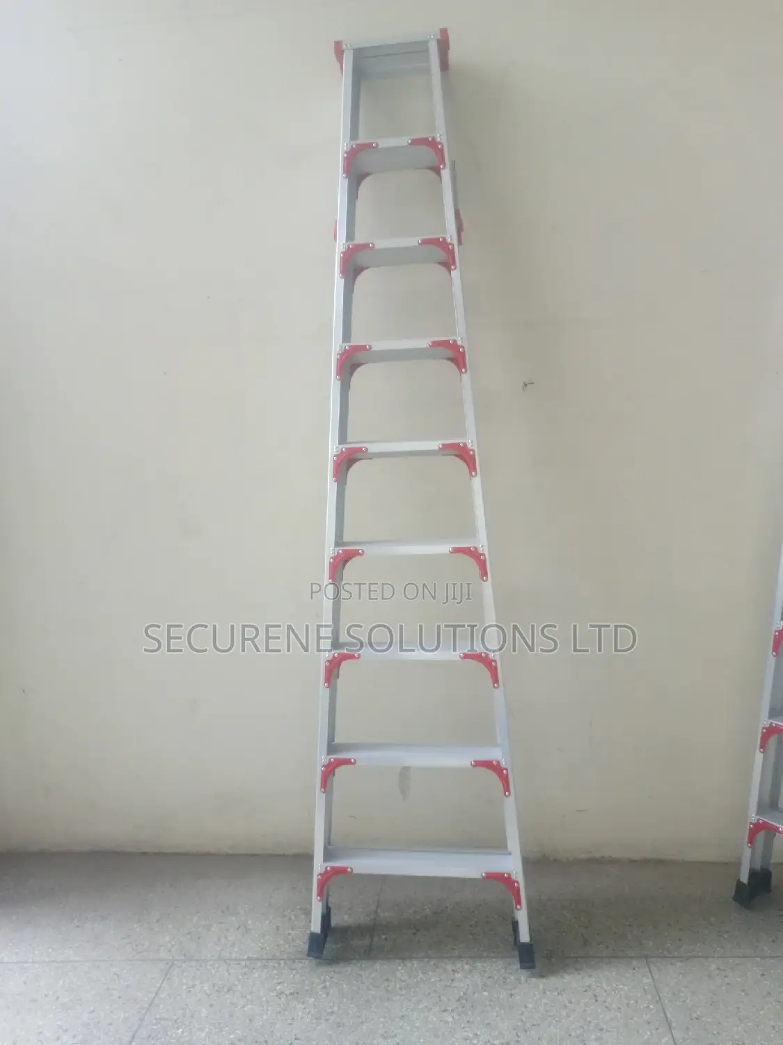 Aluminum Double Sided A Type Ladder 9ft/2.7meters
