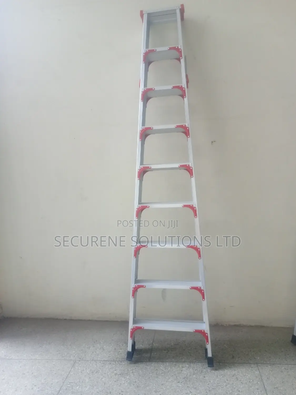 Aluminum Double Sided A Type Ladder 9ft/2.7meters