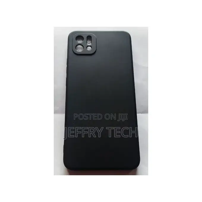 Oppo A16k Silicone Back Case -Black